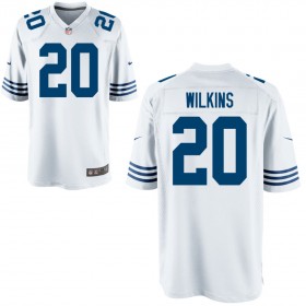 Youth Indianapolis Colts Nike White Alternate Game Jersey WILKINS#20