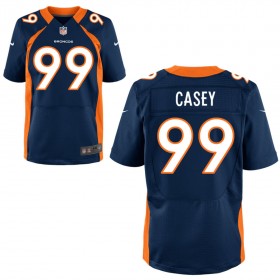 Men's Denver Broncos Nike Navy Blue Elite Jersey CASEY#99