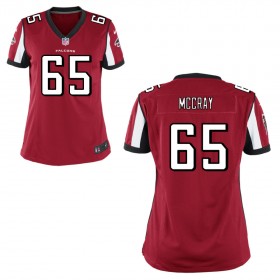 Women's Atlanta Falcons Nike Red Game Jersey MCCRAY#65