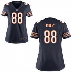 Women's Chicago Bears Nike Navy Blue Game Jersey RIDLEY#88