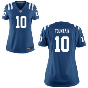 Women's Indianapolis Colts Nike Royal Game Jersey FOUNTAIN#10