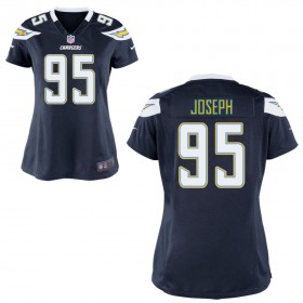 WomenÕs Los Angeles Chargers Nike Navy Blue Game Jersey JOSEPH#95