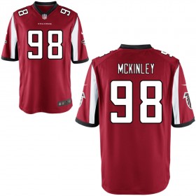 Youth Atlanta Falcons Nike Red Game Jersey MCKINLEY#98