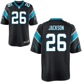 Youth Carolina Panthers Nike Black Game Jersey JACKSON#26