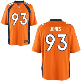 Youth Denver Broncos Nike Orange Game Jersey JONES#93