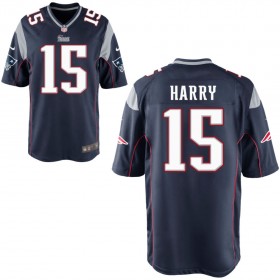 Nike Youth New England Patriots Team Color Game Jersey HARRY#15