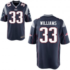 Nike Youth New England Patriots Team Color Game Jersey WILLIAMS#33