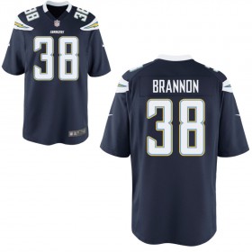 Youth Los Angeles Chargers Nike Navy Game Jersey BRANNON#38