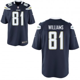 Youth Los Angeles Chargers Nike Navy Game Jersey WILLIAMS#81