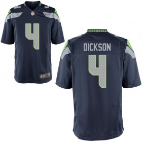 Youth Seattle Seahawks Nike College Navy Game Jersey DICKSON#4