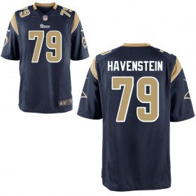 Youth Los Angeles Rams Nike Navy Game Jersey HAVENSTEIN#79