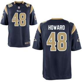 Youth Los Angeles Rams Nike Navy Game Jersey HOWARD#48
