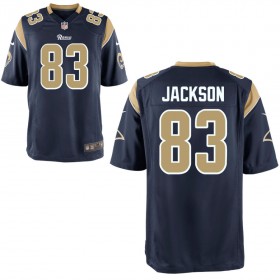 Youth Los Angeles Rams Nike Navy Game Jersey JACKSON#83