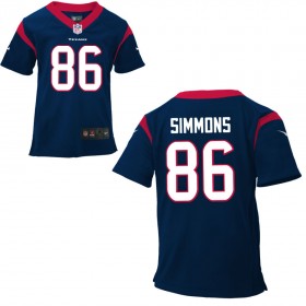 Nike Houston Texans Infant Game Team Color Jersey SIMMONS#86