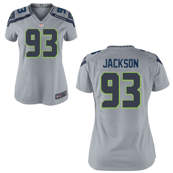 Women's Seattle Seahawks Nike Game Jersey JACKSON#93