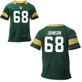 Nike Toddler Green Bay Packers Team Color Game Jersey JOHNSON#68