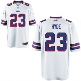 Nike Men's Buffalo Bills Game White Jersey HYDE#23