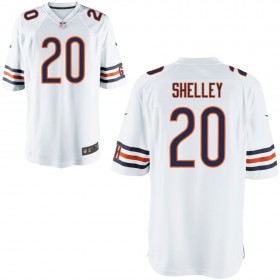 Nike Men's Chicago Bears Game White Jersey SHELLEY#20