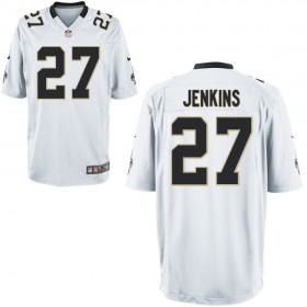 Nike Men's New Orleans Saints Game White Jersey JENKINS#27