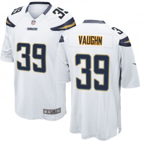 Nike Men's Los Angeles Chargers Game White Jersey VAUGHN#39