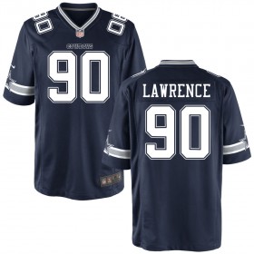 Men's Dallas Cowboys Nike Navy Game Jersey LAWRENCE#90