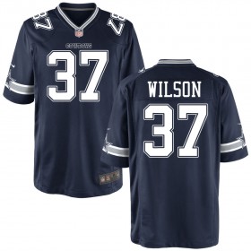 Men's Dallas Cowboys Nike Navy Game Jersey WILSON#37