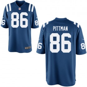 Men's Indianapolis Colts Nike Royal Game Jersey PITTMAN#86