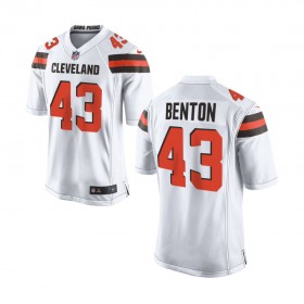 Nike Cleveland Browns Youth White Game Jersey BENTON#43