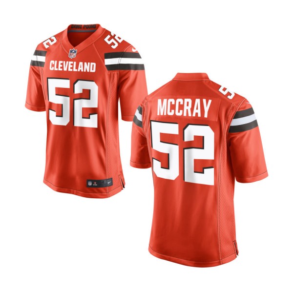 Nike Cleveland Browns Youth Orange Game Jersey MCCRAY#52